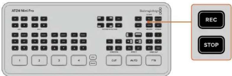 ATEM Mini Pro BIOMAQUICUO REC STOP