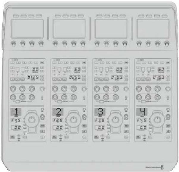 Blackmagic Design ATEM 2 - Das Layout des Kamerasteuerpults - 1
