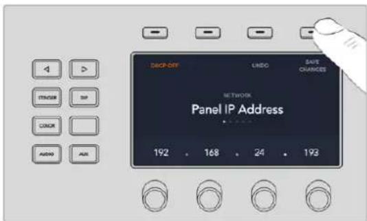 Blackmagic Design ATEM 2 - Para modificar los ajustes de red en el modelo ATEM 1 M/E Advanced Panel: - 2