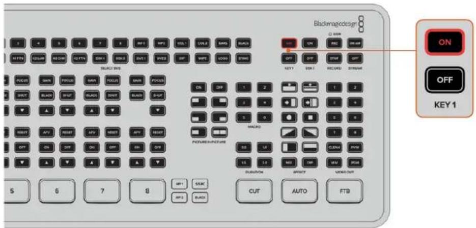 Blackmagnoser ON OFF KEY 1 5 6 7 8 UP1 STICK CUT AUTO FTB