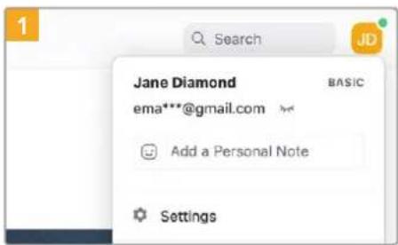 Jane Diamond BASIC ema***@gmail.com Add a Personal Note Settings