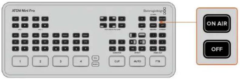 Blackmagic Design ATEM 2 - 配信ボタン - 1