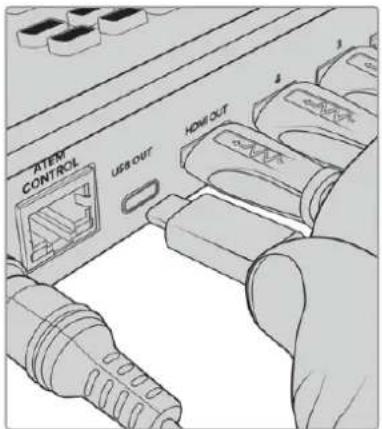 ATEM CONTROL USB OUT HDMI OUT