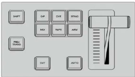 SHIFT DIP DVE STRING MIX WIPE ARM PREV TRANS CUT AUTO