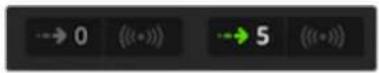 Blackmagic Design ATEM 2 - Ajuster le décalage de l'entrée sélectionnée : - 1