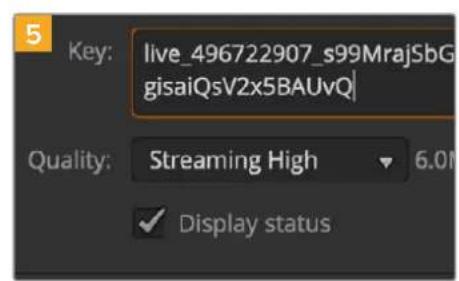 Key: live_496722907_s99MrajSbG gisaiQsV2x5BAUvQ Quality: Streaming High 6.01 ✓ Display status