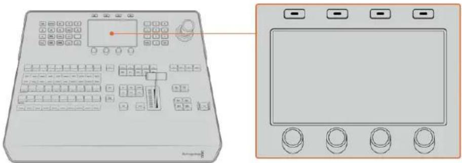 Blackmagic Design ATEM 2 - Boutons de menu du contrôle système - 1