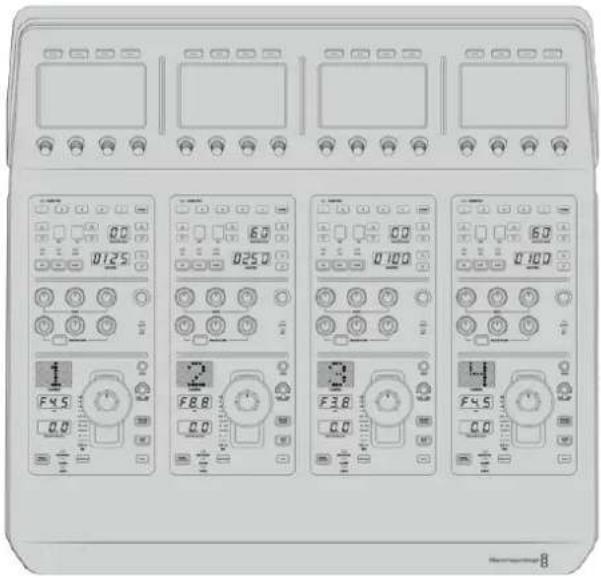 Blackmagic Design ATEM 2 - Uso del dispositivo ATEM Camera Control Panel - 1