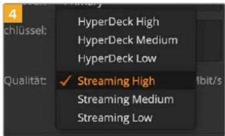 Blackmagic Design ATEM 2 - So konfigurieren Sie die Einstellungen für YouTube Studio: - 9