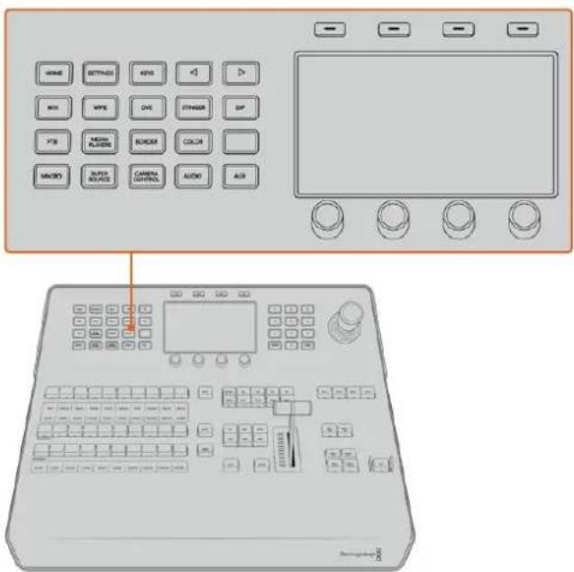 Blackmagic Design ATEM 2 - Para modificar los ajustes de red en el modelo ATEM 1 M/E Advanced Panel: - 1