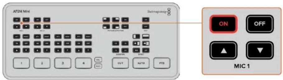 ATEM Mini Budimagiozogen ON OFF MIC 1