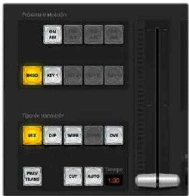 Problem translation GM AIR BASCO KEY 1 Tipo de transición MIX DIP WIFE DIVE PREV TRANS CUT AUTO 1:00 Tiempo
