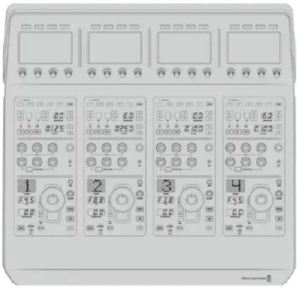 Blackmagic Design ATEM 2 - ATEM Camera Control Panelの使用 - 1