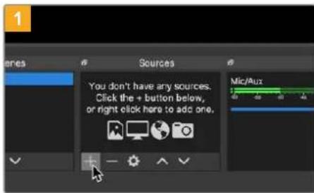 Blackmagic Design ATEM 2 - Configuración de Open Broadcaster - 1
