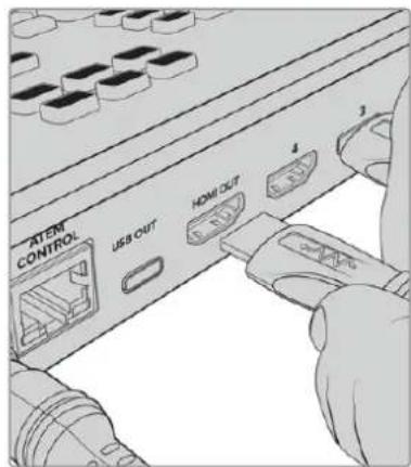 ATM CONTROL USB OUT HOME OUT 4 3