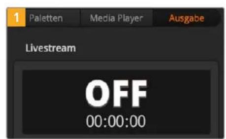 1 Paletten Media Player Ausgabe Livestream OFF 00:00:00