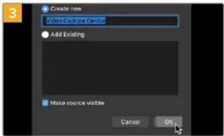 Create new Add Document Data Add Existing Make source visible Cancel OK