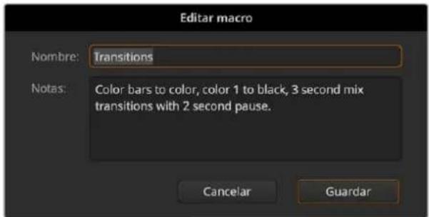 Blackmagic Design ATEM 2 - Grabación de macros en el programa ATEM Software Control - 4