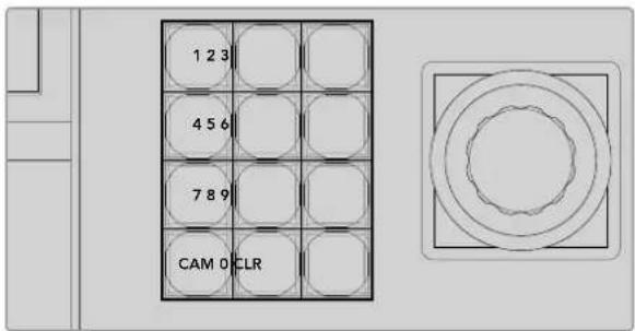 1 2 3 4 5 6 7 8 9 CAM 0 CLR
