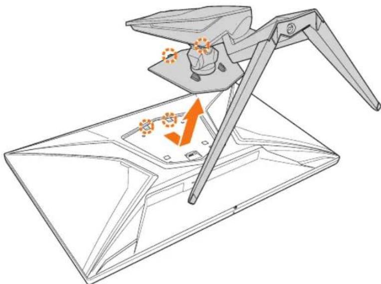 GIGABYTE AORUS KD25F - Eine Wandhalterung installieren (optional) - 2