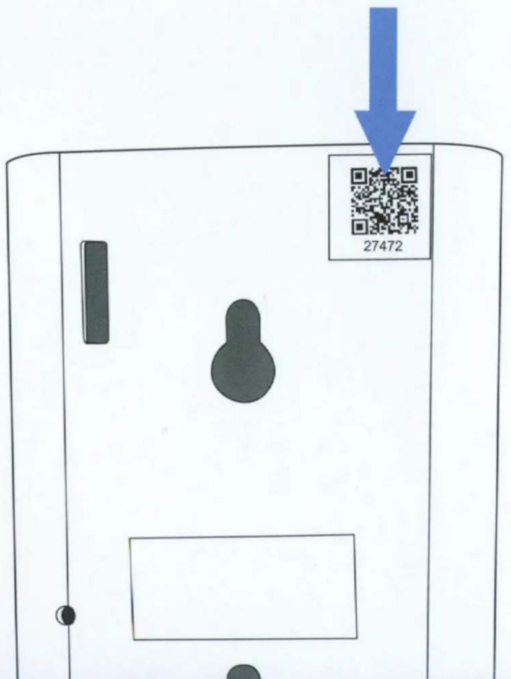 RING Motion Detector - Scan the QR Code or enter the S2 PIN - 1