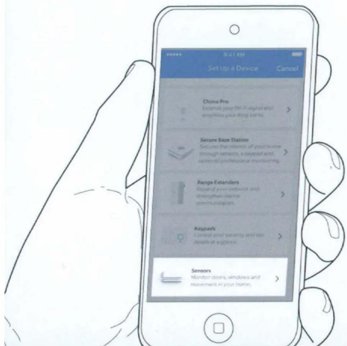 RING Motion Detector - Set up your Ring Motion Detector near your Base Station - 1