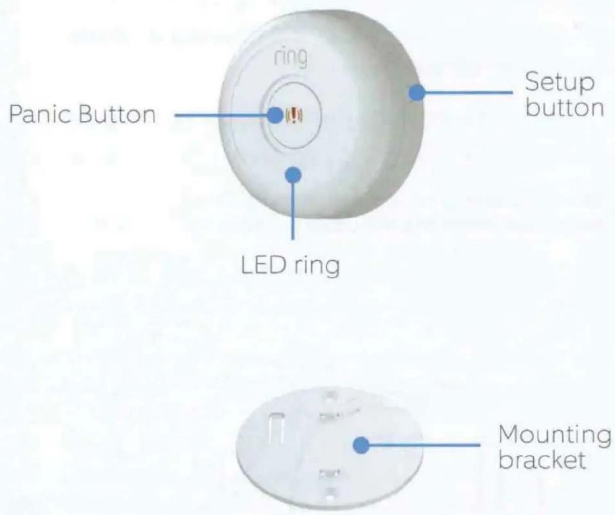 RING Alarm Panic Button - Say hello to your Ring Panic Button. - 1