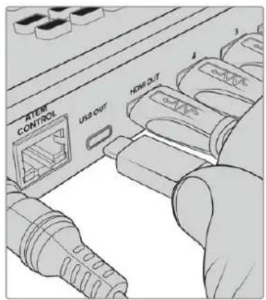 ITEM CONTROL USB OUT HOME OUT