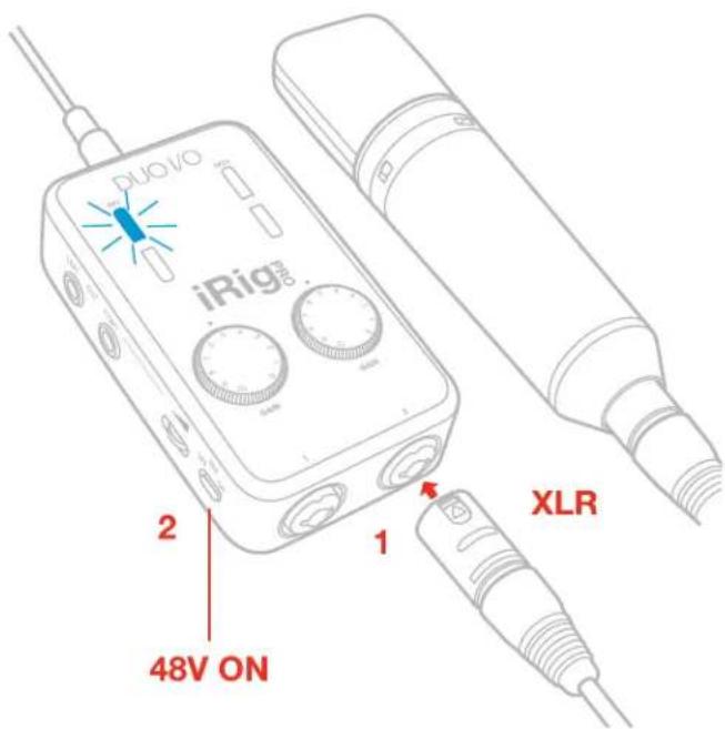 IK Multimedia iRig Pro Duo I/O - Condenser microphones - 1