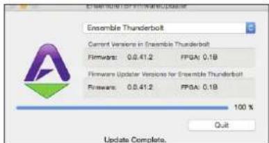 Apogee Ensemble - Update Ensemble's Firmware. - 5