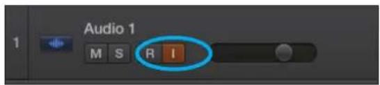 Apogee Ensemble - Enable Input Monitor in Logic Pro X - 1