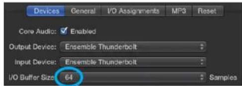 Apogee Ensemble - Select Ensemble in Logic Pro X - 3