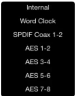 Apogee Symphony I/O Mk II - Configure Symphony as Clock Slave - 3