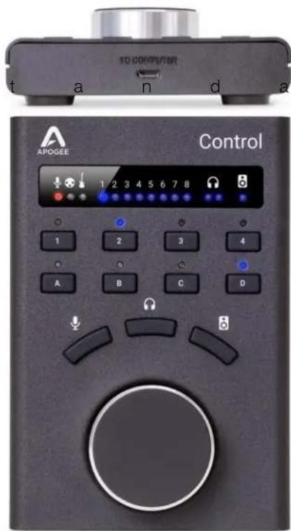 Apogee Symphony I/O Mk II - Control - Hardware Remote - 1