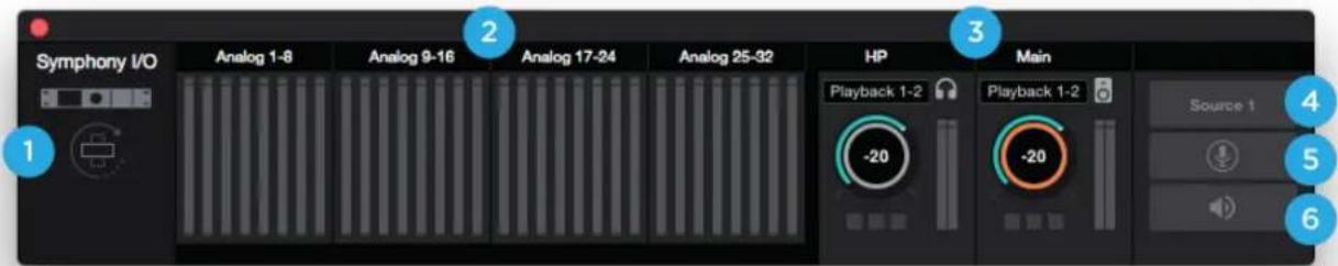 Apogee Symphony I/O Mk II - Essentials Window - 1