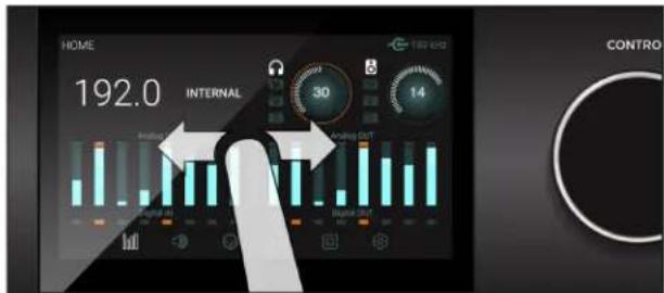 Apogee Symphony I/O Mk II - Navigating The Front Panel Touchscreen - 1