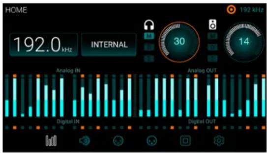Apogee Symphony I/O Mk II - HOME Screen - 1
