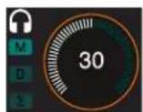 Apogee Symphony I/O Mk II - Control knob focus selection - 2