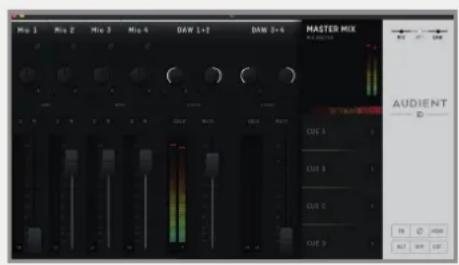Audient iD44 - Launch the iD Mixer Application - 1