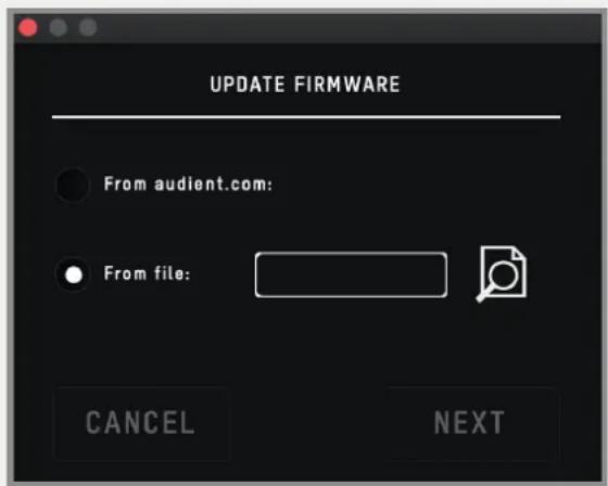 Audient iD44 - Firmware Update - 1