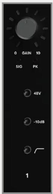 Audient iD44 - Microphone Preamplifiers & Line Inputs - 2