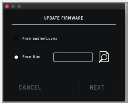 Audient iD44 - Firmware Update - 1
