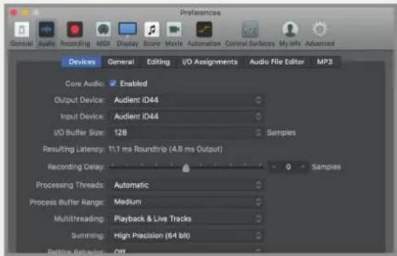 Audient iD44 - Playback Engine - 2
