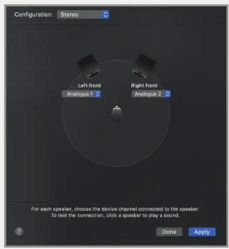 Audient iD44 - On macOS: - 1