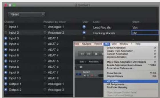 Audient iD44 - Assigning I/O - 2