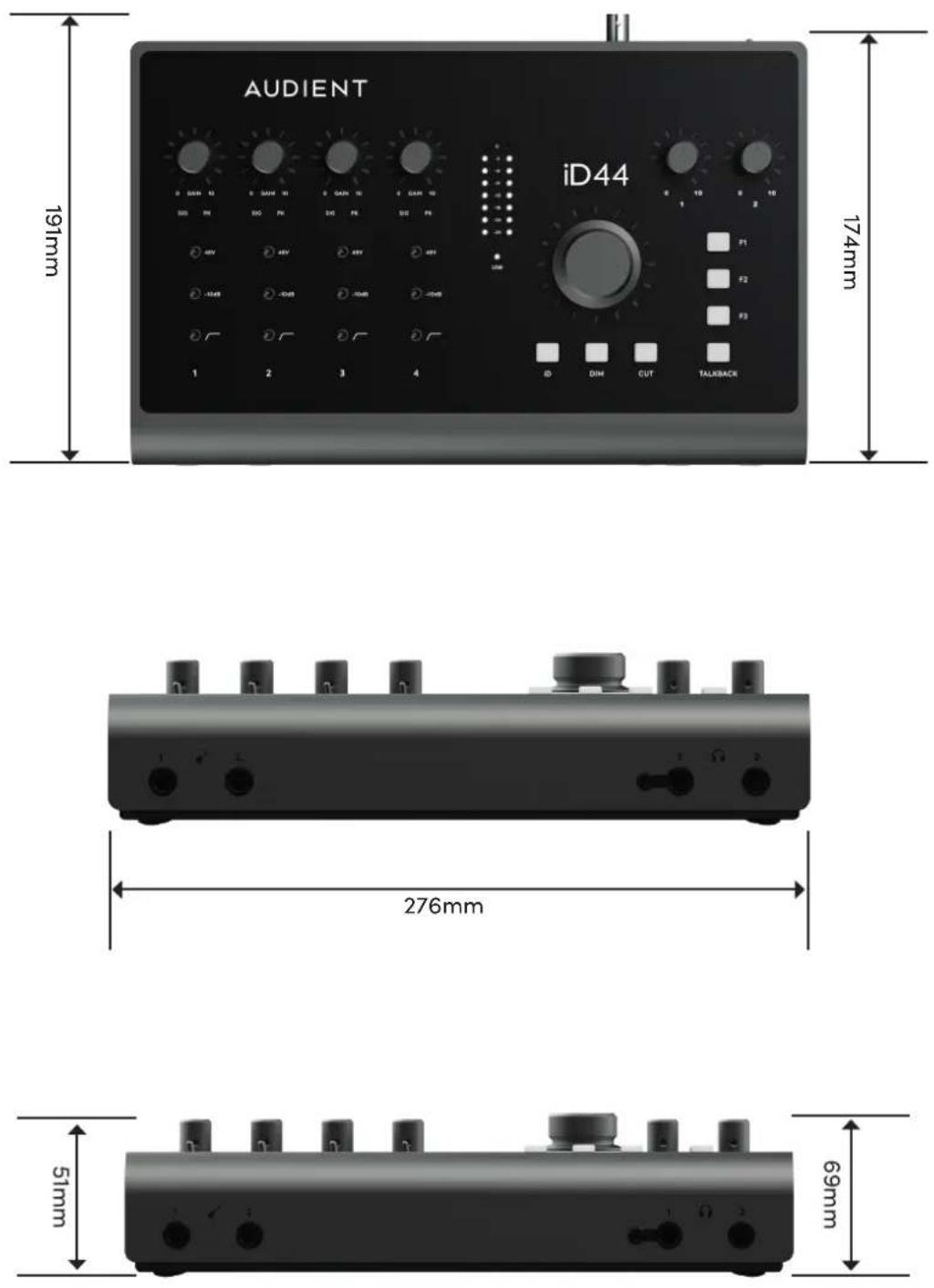 Audient iD44 - Digital Input - 1