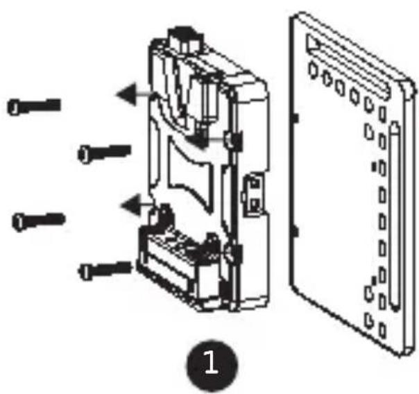 Watson MI-VM - Reversing the V-Mount Plate Orientation - 1