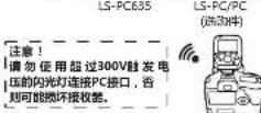Yongnuo YNE3-RX - PC接口触发 - 2