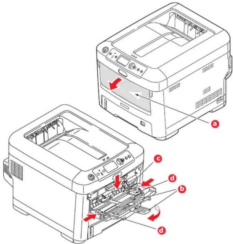 OKI C612n - MULTI PURPOSE TRAY - 1