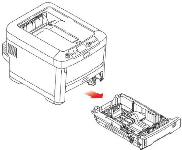 OKI C612n - CASSETTE TRAYS - 1